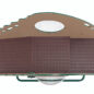 Neutral Color scheme with Coated Steel Platform in Brown