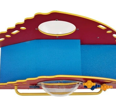 Playful Color scheme with Comfy Tuff Platform in Blue