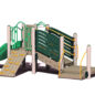 Cabana Accessible Structure - Natural Color Scheme - Back View