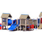 Courtyard Structure - Playful Color Scheme - Back View