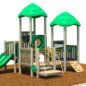 Burrow Structure - Natural Color Scheme - Back View