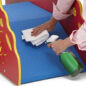 Easy to clean foam platform in Blue