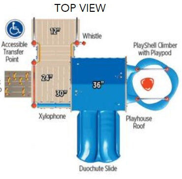 Rocky Top Structure - Top View