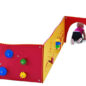Learn-a-Lot 4 Panel System in Playful in a zigzag configuration