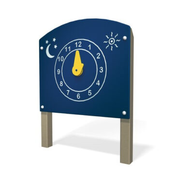Big Toys Clock Free Standing Panel
