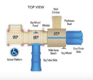 Bungalow Structure - Top View