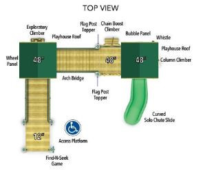 Resort Structure - Top View