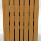 Frog Furnishings Heavy Duty Square Trash Receptacle