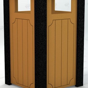32 Gallon Ridgeview Trash Receptacle - Cedar