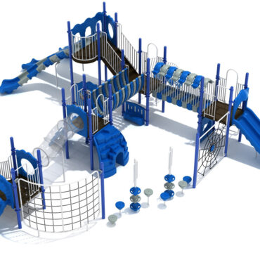 Henryetta Custom Play Structure - Back View