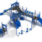 Henryetta Custom Play Structure - Back View