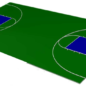FlexCourt Junior Varsity 46x78 Basketball Court (Jr Varsity)