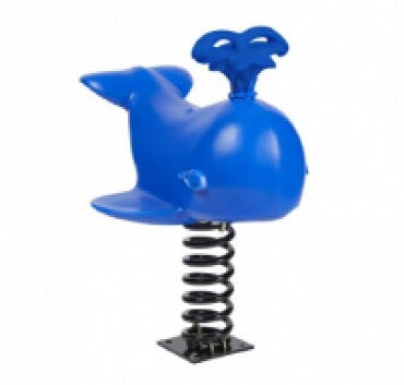 The Wally the Whale Spring Rider is a great way for kids to pretend they are riding a whale.