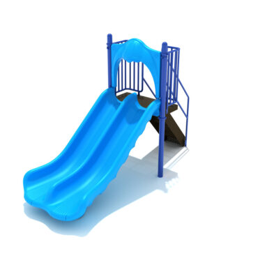 Sky Blue Plastics, Cobalt Blue Posts and Rails