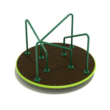 Radical Rotator with Rainforest Green Handles and Lime Green Outside Rim