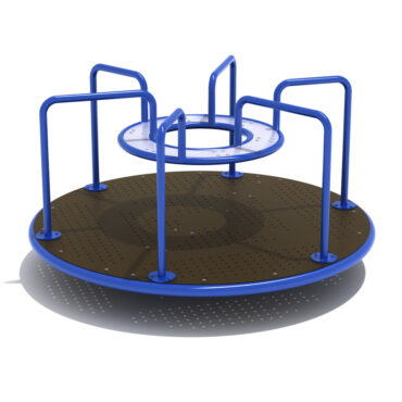 Kings Carousel Spinner - Cobalt Blue Rails/Outer Rim and White Middle Circle