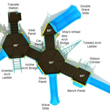 Parkview Heights Max Structure - Top View with Labels