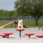 Dog-On-It Parks Agility Walk - Set of 5 (Red/Blue Color Scheme)