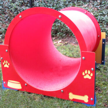 Dog-On-It Parks Single Bow Wow Barrel is great for dogs with all abilities