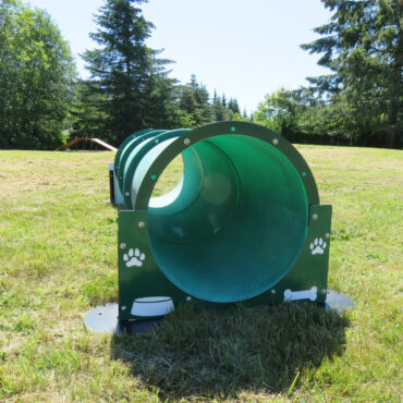 Triple Bow Wow Barrel is great for any dog park