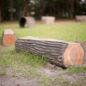 Hand painted and detailed to look just like a real log