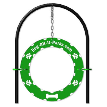 Adjustable Tire Jump in Green/White/Black