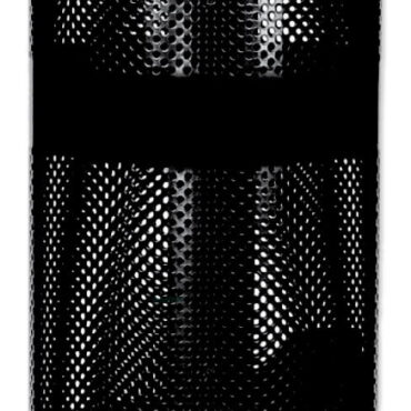 Round 10 Gallon Waste Can in Black