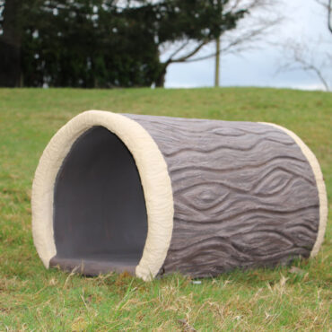 Hand painted and detailed to look just like a real log