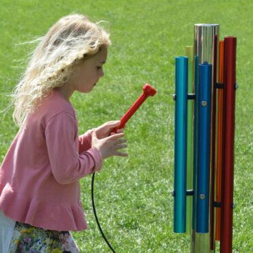 Rainbow Penta Post Outdoor Instrument