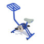 Single Station Exercise Bike - Cobalt Blue Posts/Sand Dollar Rails