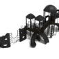 Slidell Spark Playground - Custom Colors (Black Plastics; Matte Black Metals)