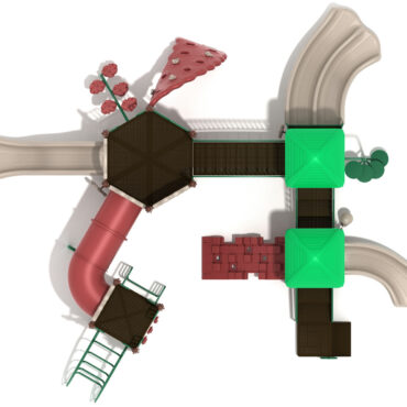 Baraboo Spark Playground - Top View