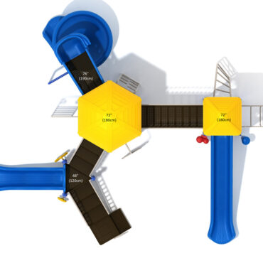 Fond Du Lac Spark Playground - Top View