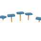MyTCoat Stepping Pads for Dog Park - Set of 5