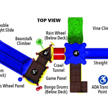 Falcon's Roost Top View - Playful