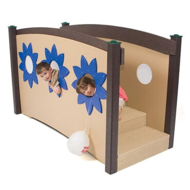 Triple Stepper Bridge with Flower Faces