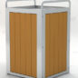 Frog Furnishings 32 Gallon Plaza Trash Receptacle