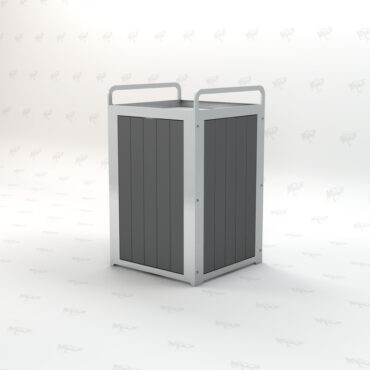 Plaza Receptacle - Gray