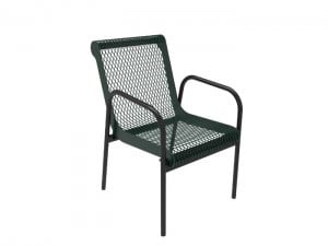 MyTCoat Stacking Patio Chair - Expanded Metal