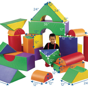 12" Modular Block Set - 35 Pc Set