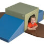 Cozy Woodland Climb-Up Tunnel Climber