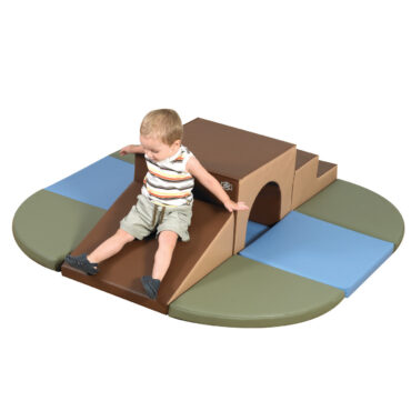 Cozy Woodland Brook Overpass Climber