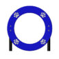 Spaniel Single Hoop Jump - Blue