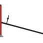 Adjustable Sit Up Bench - Brick Red