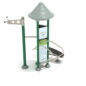Royal Triple Core Combo Station - Rainforest Green Posts/Sand Dollar Rails