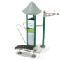 Royal Triple Core Combo Station - Rainforest Green Posts/Sand Dollar Rails