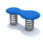 Single Balance Board - Pacific Blue