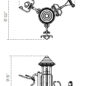 Royal Triple Upper Body Combo Station - Dimensions