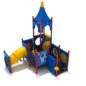 Hall of Kings Castle Spark Playground Structure - Back