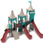Bravery Helm Castle Spark Playground Structure - Back